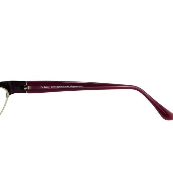 Pro Design 6105 c.3832 47-19mm Eyeglasses FRAMES ONLY - GOOD CONDITION - Picture 10 of 12